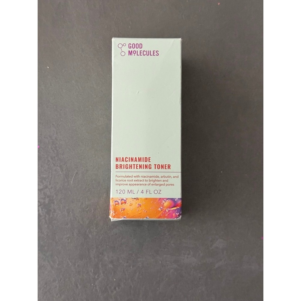 Good Molecules Niacinamide Brightening Toner 120ml 4 fl oz New in Box